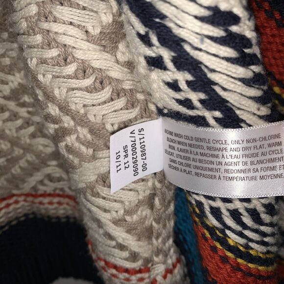 Old Navy Cardigan Womens Sz M Multicolor Bohemian Boho Southwest Aztec Lagenlook - Picture 5 of 9